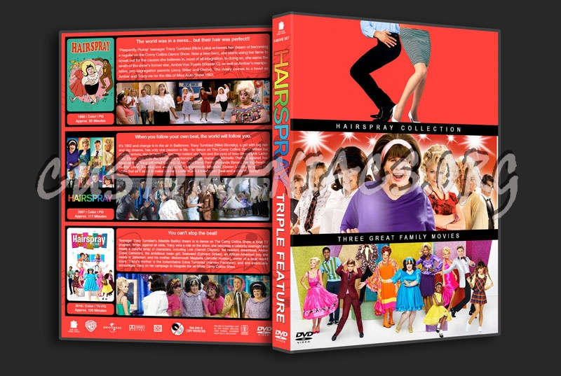 Hairspray Triple Feature dvd cover