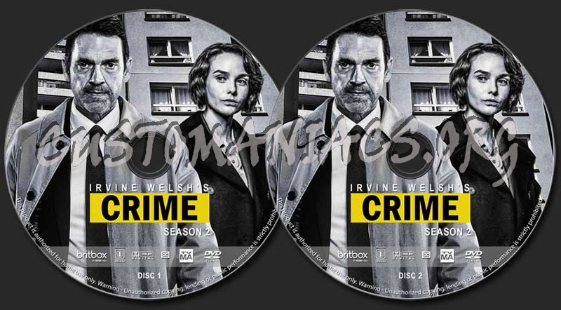 Crime - Season 2 dvd label