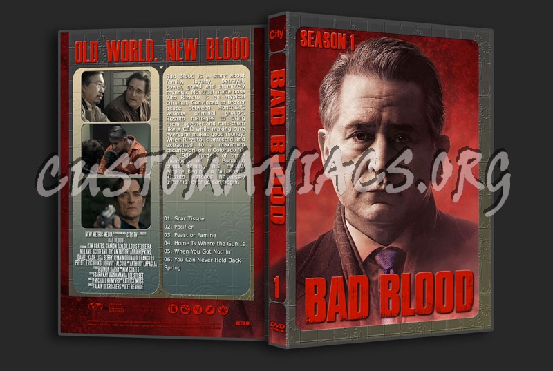 Bad Blood (2017)  Season 1 dvd cover