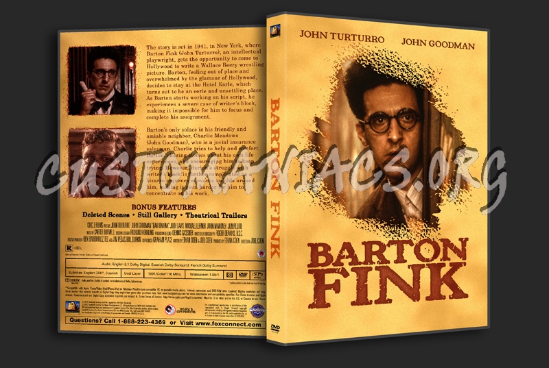 Barton Fink dvd cover