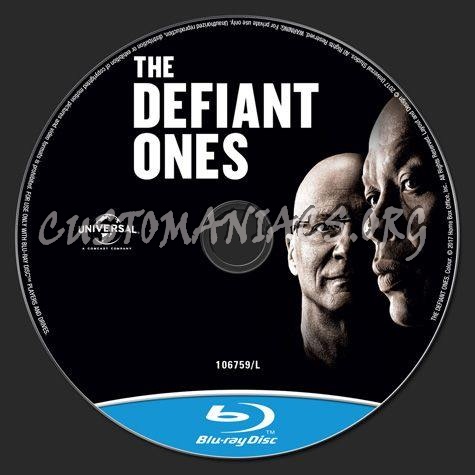 The Defiant Ones blu-ray label