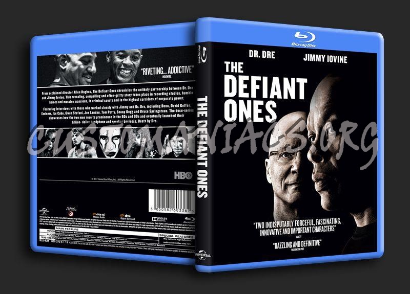 The Defiant Ones blu-ray cover