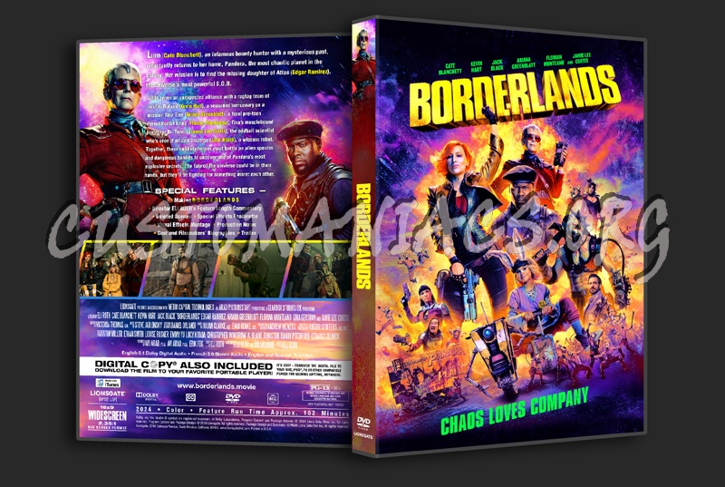 Borderlands dvd cover