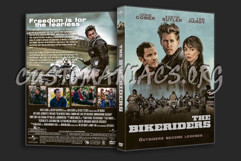 The Bikeriders dvd cover