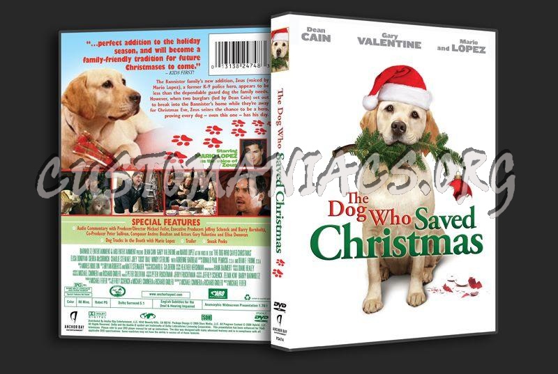 The Dog Who Saved Christmas dvd cover