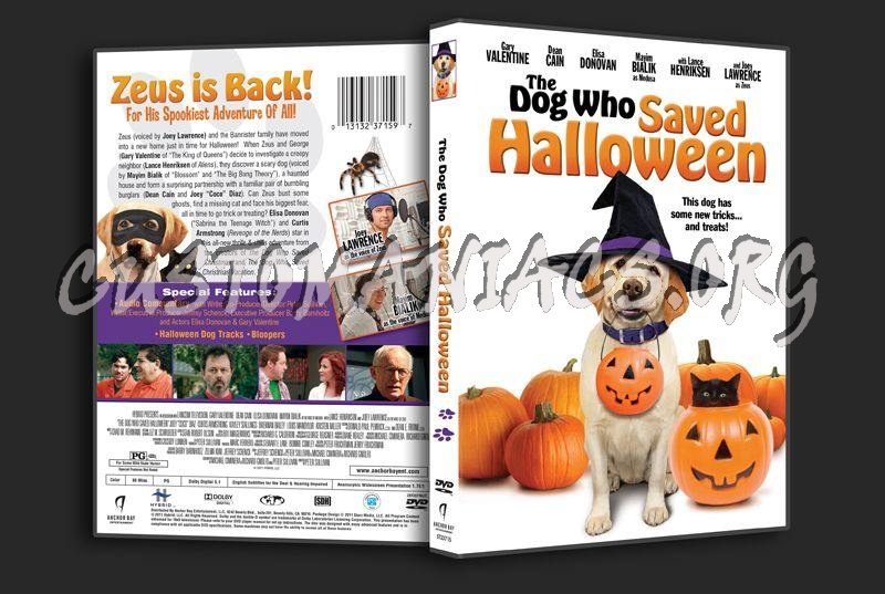 The Dog Who Saved Halloween dvd cover