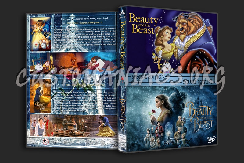 Beauty and the Beast Double Feature dvd cover