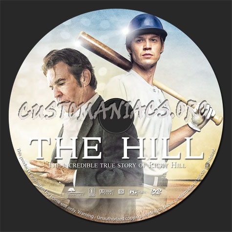 The Hill (2023) dvd label