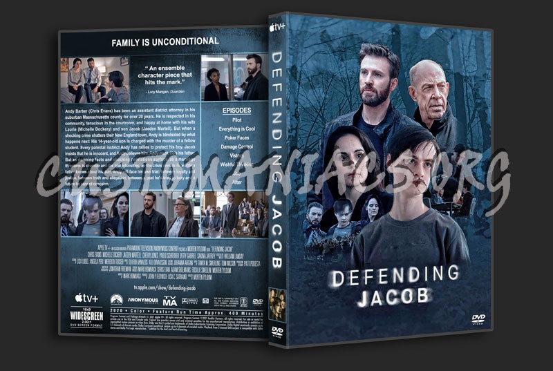 Defending Jacob (2020 mini-series) dvd cover