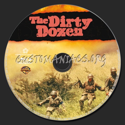 The Dirty Dozen blu-ray label