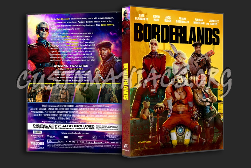 Borderlands dvd cover