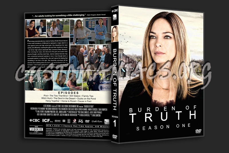 Burden of Truth - Season 1 dvd cover