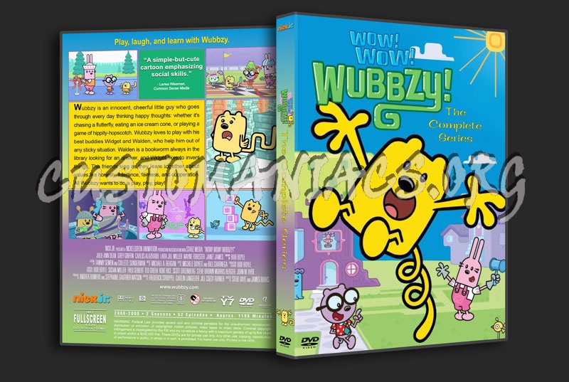 Wow! Wow! Wubbzy!: The Complete Series dvd cover