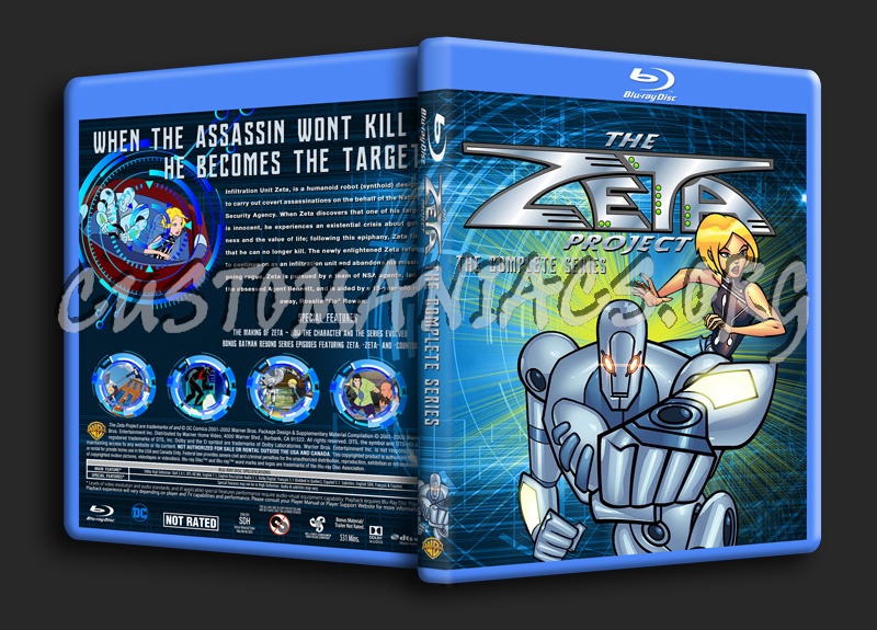 The Zeta Project - The Complete Series blu-ray cover