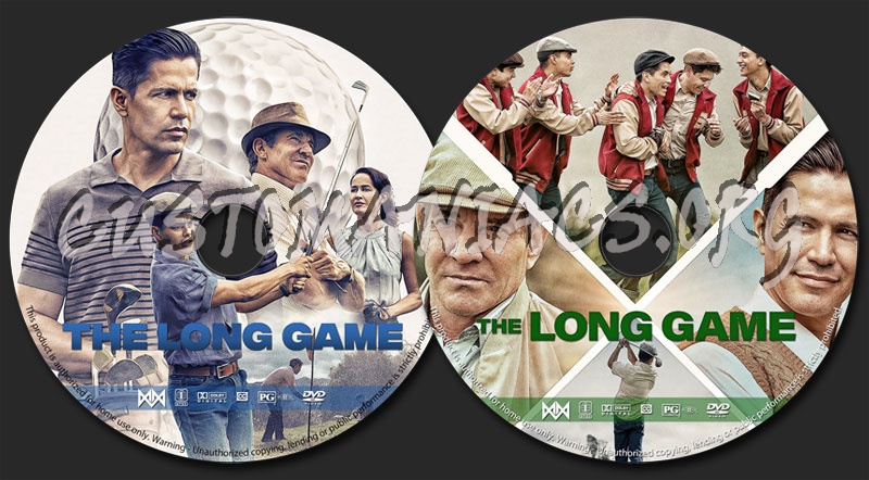 The Long Game (2023) dvd label