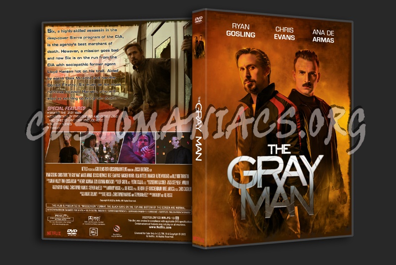 The Gray Man dvd cover