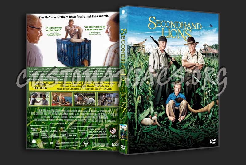 Secondhand Lions (2003) dvd cover