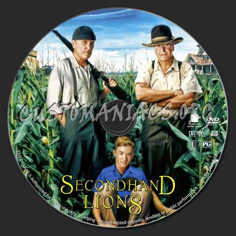 Secondhand Lions (2003) dvd label