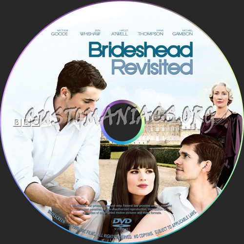 Brideshead Revisited dvd label