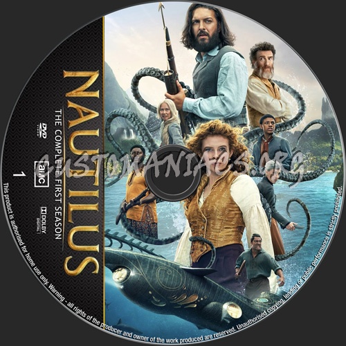 Nautilus Season 1 dvd label