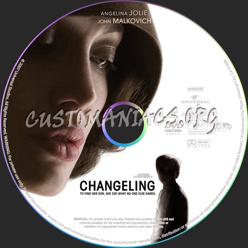 Changeling dvd label