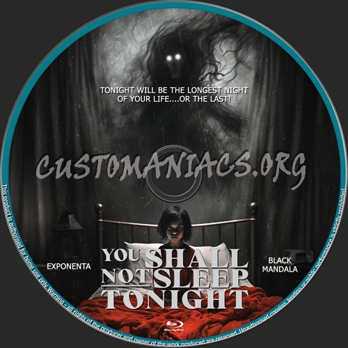 You Shall Not Sleep Tonight blu-ray label