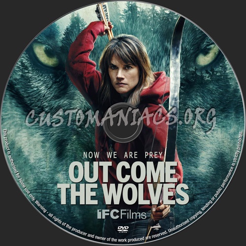 Out Come The Wolves dvd label