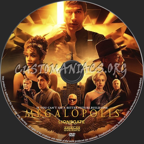 Megalopolis dvd label