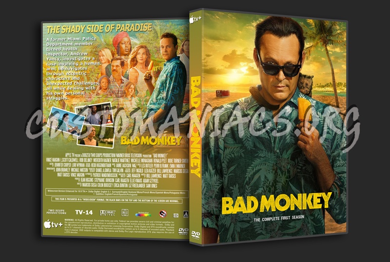 Bad Monkey Season 1 dvd cover