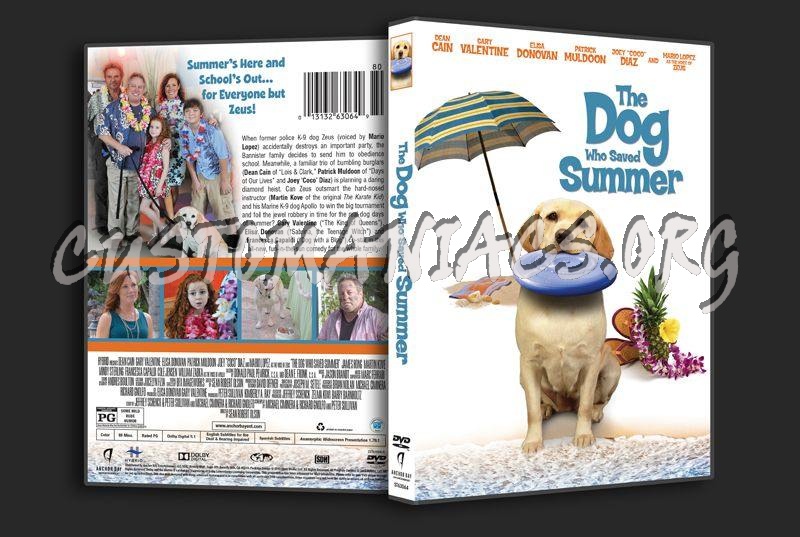 The Dog Who Saved Summer dvd cover