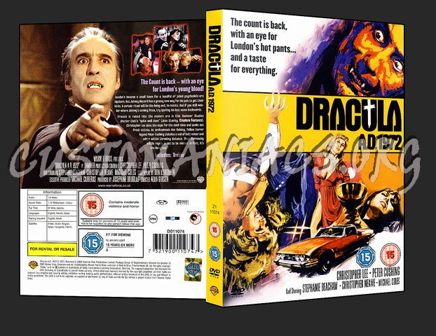 Dracula AD 1972 dvd cover