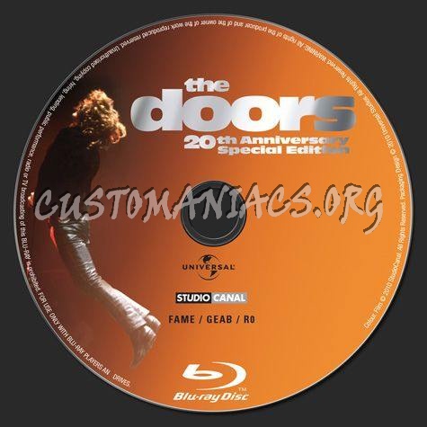 The Doors blu-ray label