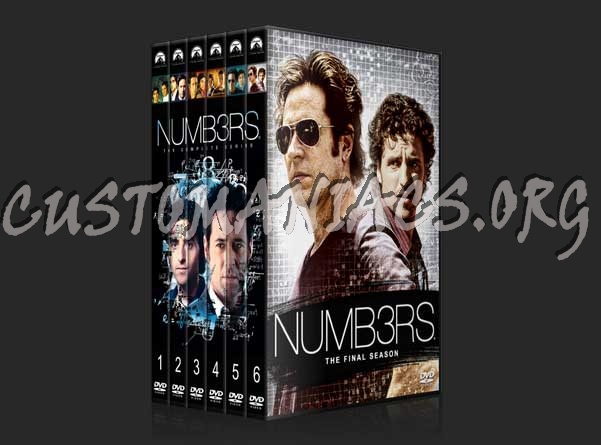 Numb3rs  - The Complete Series (spanning spine) dvd cover