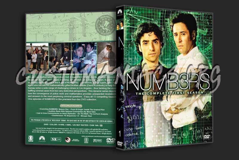 Numb3rs  - The Complete Series (spanning spine) dvd cover