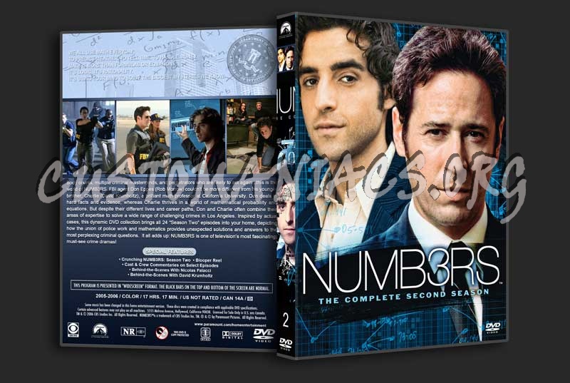 Numb3rs  - The Complete Series (spanning spine) dvd cover