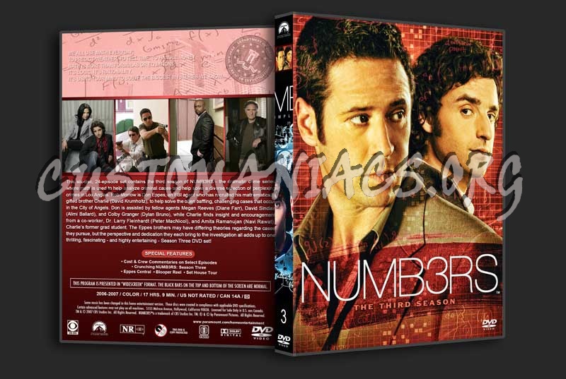 Numb3rs  - The Complete Series (spanning spine) dvd cover