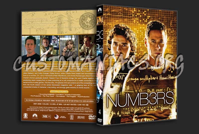 Numb3rs  - The Complete Series (spanning spine) dvd cover