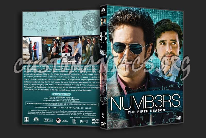 Numb3rs  - The Complete Series (spanning spine) dvd cover