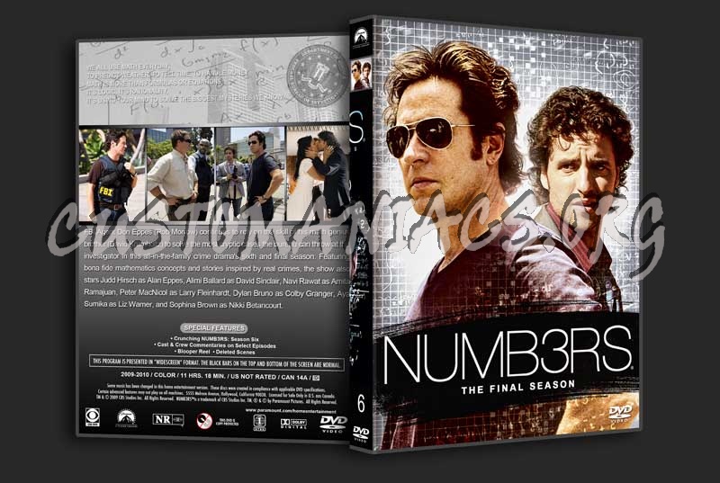 Numb3rs  - The Complete Series (spanning spine) dvd cover