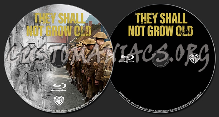 They Shall Not Grow Old blu-ray label