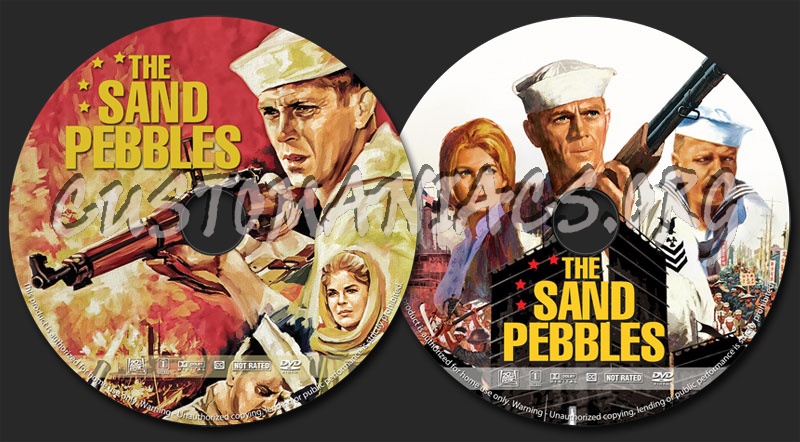 The Sand Pebbles (1966) dvd label