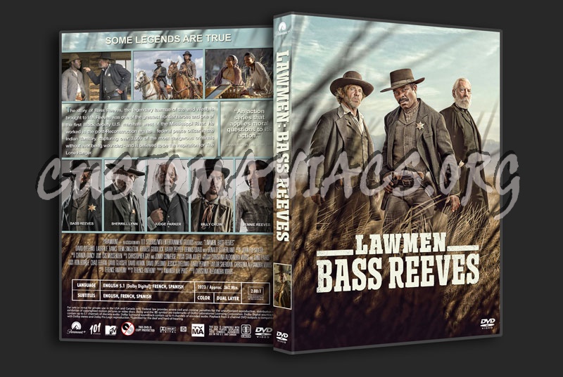 Lawmen: Bass Reeves (TV mini-series) dvd cover