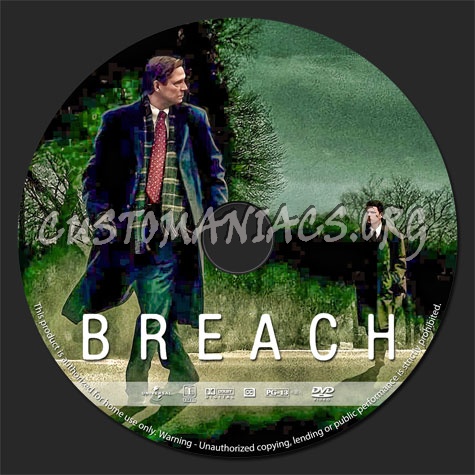 Breach (2007) dvd label