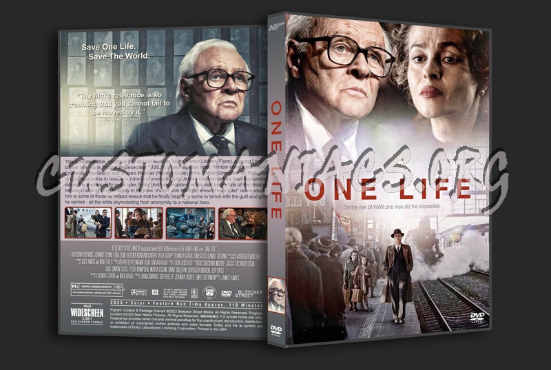 One Life (2023) dvd cover