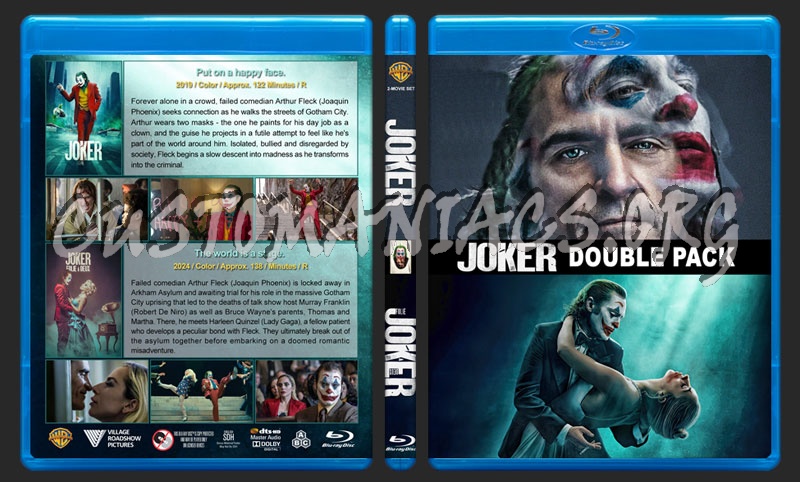 Joker Double Feature blu-ray cover