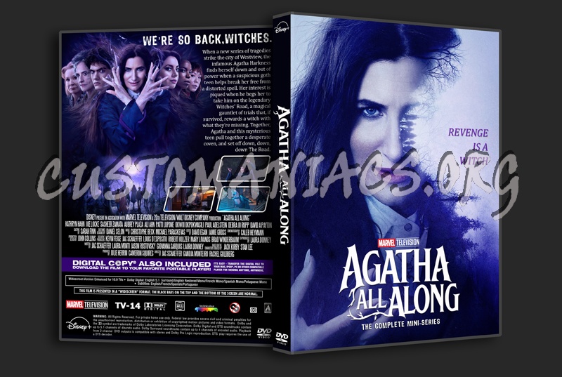 Agatha All Along Mini-Series dvd cover