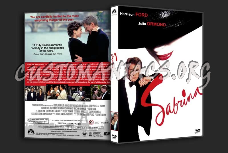 Sabrina (1995) dvd cover