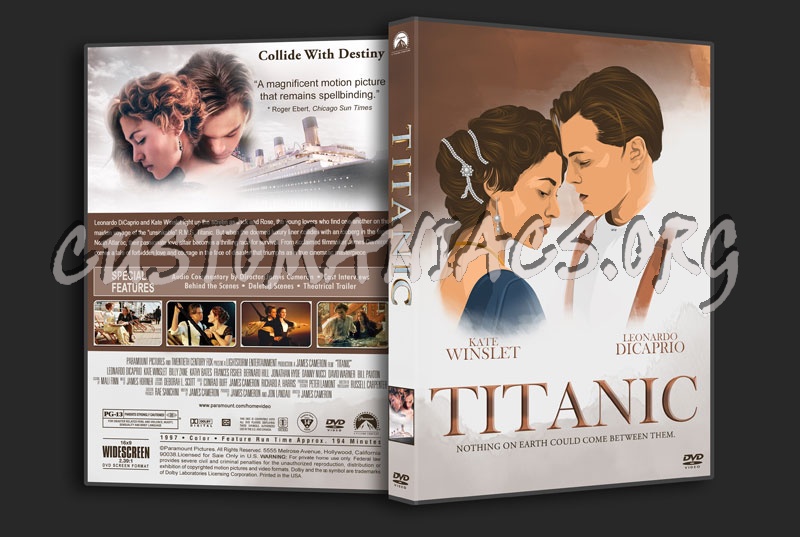 Titanic dvd cover