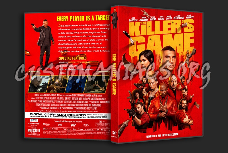 The Killer's Game dvd cover