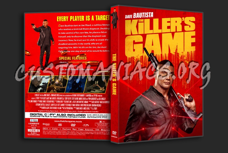 The Killer's Game dvd cover